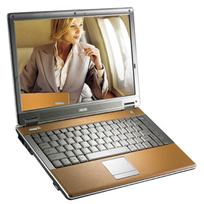 asus w6 leather-clad laptop