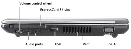 asus w6 leather-clad laptop - right