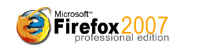 Microsoft Firefox 2007 logo