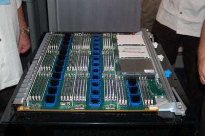 Shot of the SiCortex server board