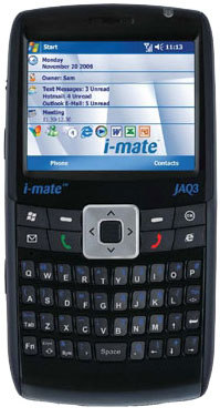 i-mate jaq3 windows mobile smart phone