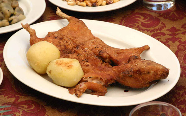 Tasty: Peruvian guinea pig