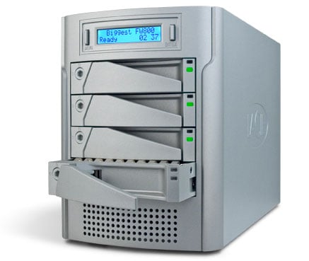 lacie biggest fw800 raid drive system