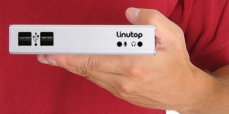 linutop compact diskless linux pc