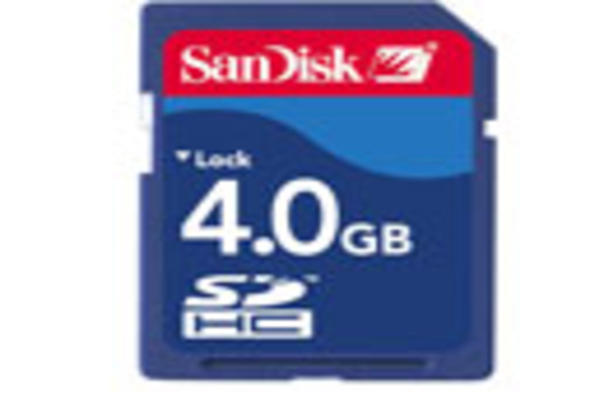 SanDisk 4GB SDHC memory card • The Register