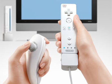 nintendo wii - remote and nunchuk