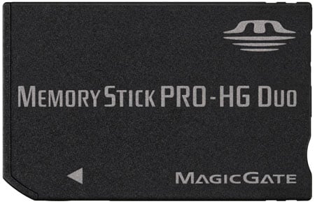 sony memory stick pro-hg