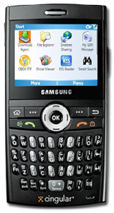 samsung blackjack smart phone