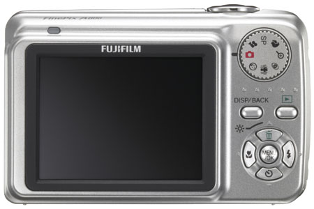 fujifilm finepix a610 back