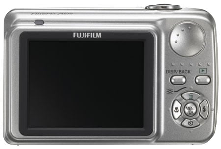 fujifilm finepix a800 back