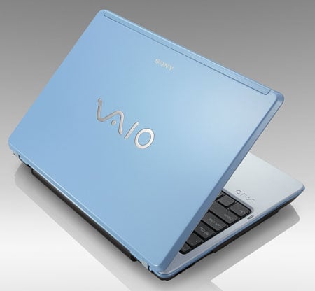 sony vaio laptop blue