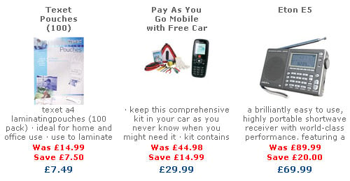 A free car with every mobile at Maplin