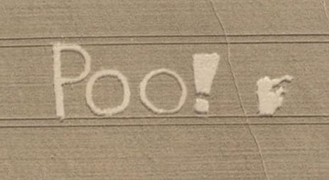 Scots say poo on Google Earth