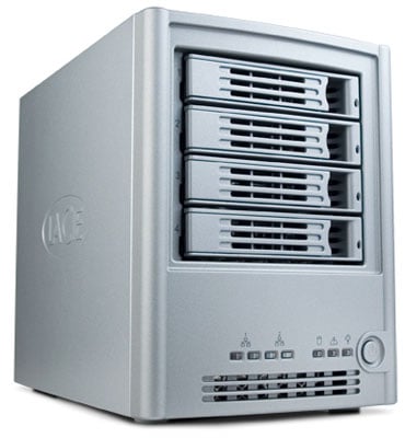 lacie ethernet disk raid front