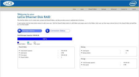 lacie ethernet disk raid admin utility