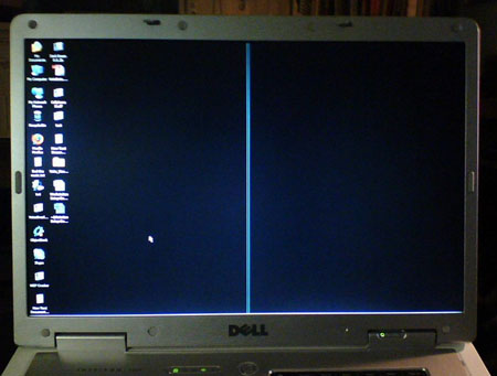 dell inspiron screen issue example