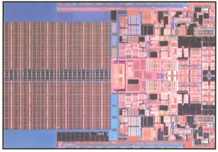 intel's 45nm penryn dual-core die