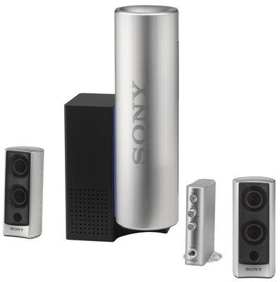 sony srs-dz10 pc 2.1-channel speaker set