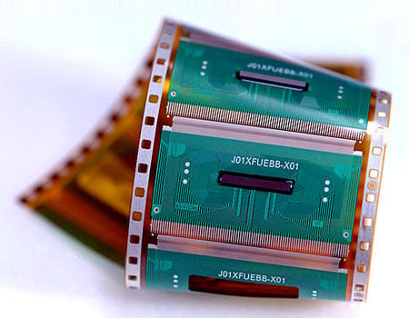 samsung 'thermally enhanced' chip-on-film lcd driver chip 