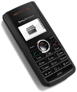 sony ericsson j110/j120 music phone