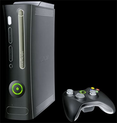 the black xbox 360? no, an artist's impression