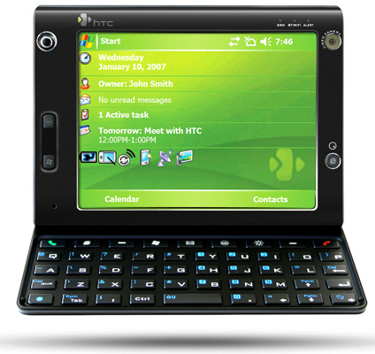 htx x7500 advantage umpc-like phone