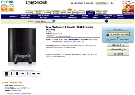 amazon.co.uk ps3 page at 13:40 gmt