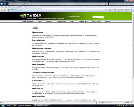 nvidia delays windows vista driver release