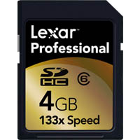 lexar pro class 6 4gb sdhc card