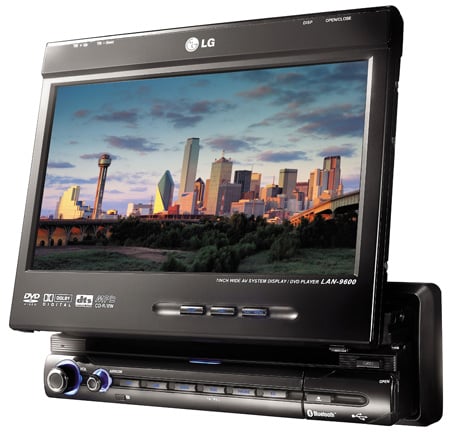 LG LAN9600R in-car sat-nav