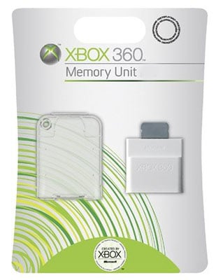 memory card for xbox 360