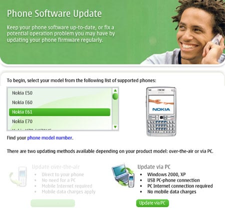 Nokia Software Update