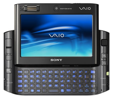 Sony Vaio VGN-UX1XN ultra-mobile PC • The Register