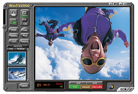 Hauppauge WinTV2000 software