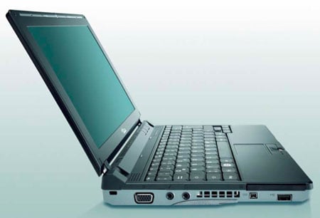 Fujitsu Siemens Lifebook P7230 HSUPA-connected laptop