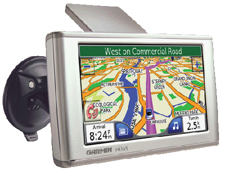 Garmin NuVI 670 GPS device