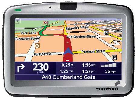 TomTom GO 910 GPS device