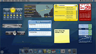 Mac OS X Dashboard