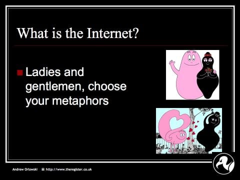 andrew on net neutrality: slide6 choosing the right metaphors