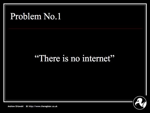 Andrew on Net Neutrality: Slide7 : There is no internet