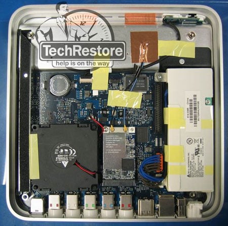 Inside the Apple TV - image courtesy TechRestore