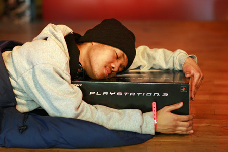 Ritatsu Thomas: first in the queue for the PS3 launch