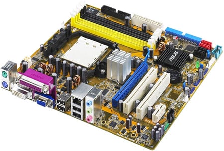 Asus M2A-VM AMD 690G-based motherboard