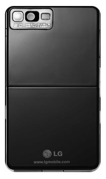 LG Prada KE850 - back