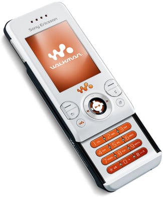 Sony Ericsson W580 - front