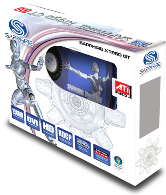 Sapphire Radeon X1950 GT - the box