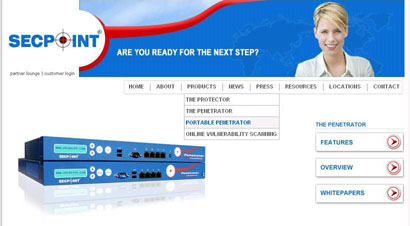 SecPoint's Portable Penetrator