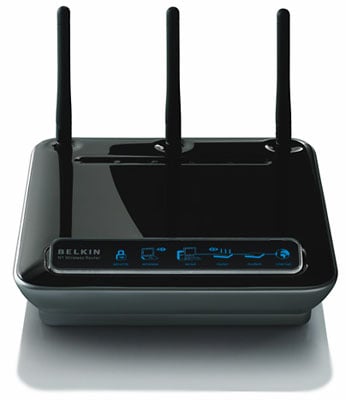 Belkin N1 802.11n wireless router 
