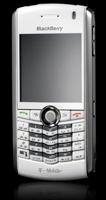 RIM T-Mobile white Pearl - front