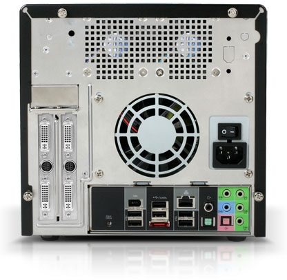 Shuttle SDXi 1337 - back